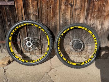 Used Mavic Deemax DH Mullet Wheels Wheels