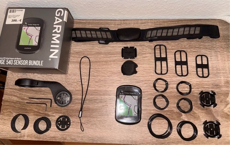 Gebrauchtes Garmin Edge 540 Sensor Bundle 2025 bike — Bild 2 von 3