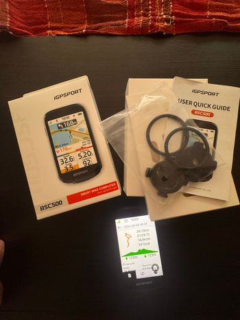 Käytetty iGPSPORT BSC 500 GPS Bike Computer 2026 Cycling Accessories