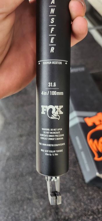 Used Fox Transfer Factory Kashima Saddles & Seatposts