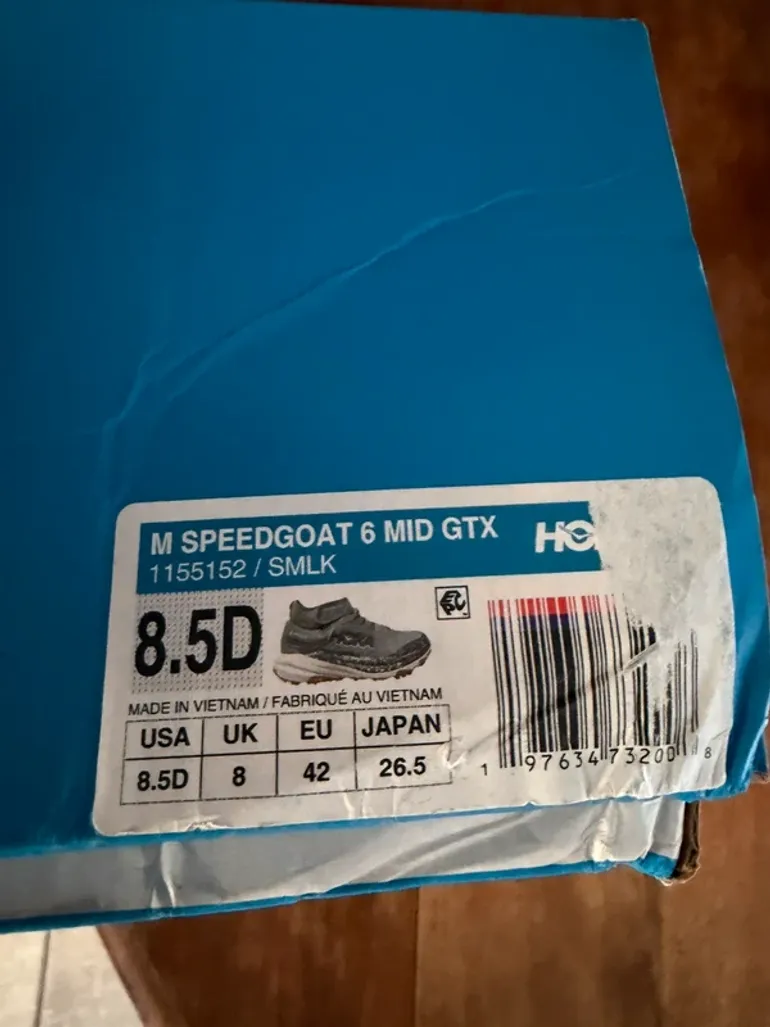 Used Hoka Speedgoat 6 Mid GTX bike — image 6 of 6