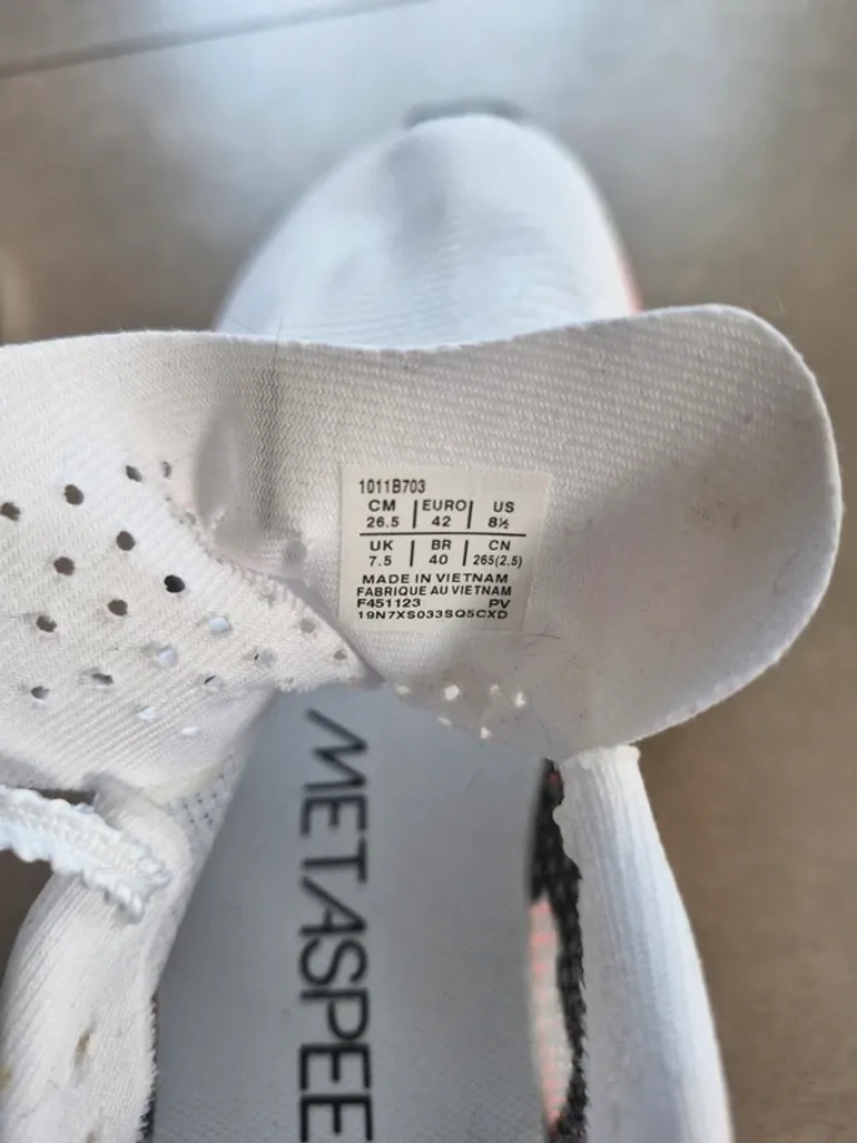 Asics Metaspeed Sky Paris bike d'occasion — image 4 sur 4