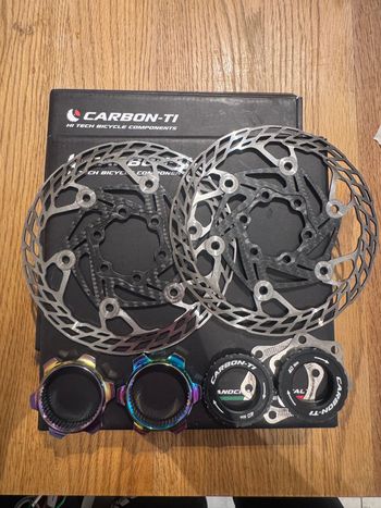 Carbon-Ti Disc Rotor Brakes d'occasion