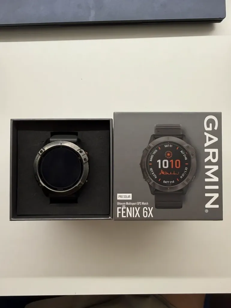 Käytetty Garmin Fenix 6X Pro Solar bike — kuva 2 / 2