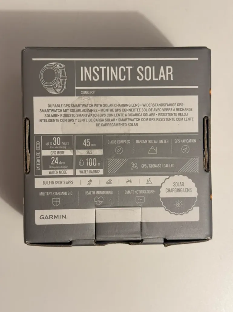 Used Garmin Instinct Solar bike — image 7 of 8