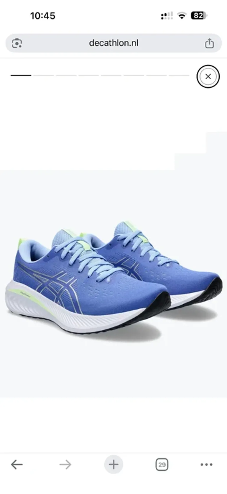 Brugt Asics Gel-Excite 10 bike — billede 5 af 7