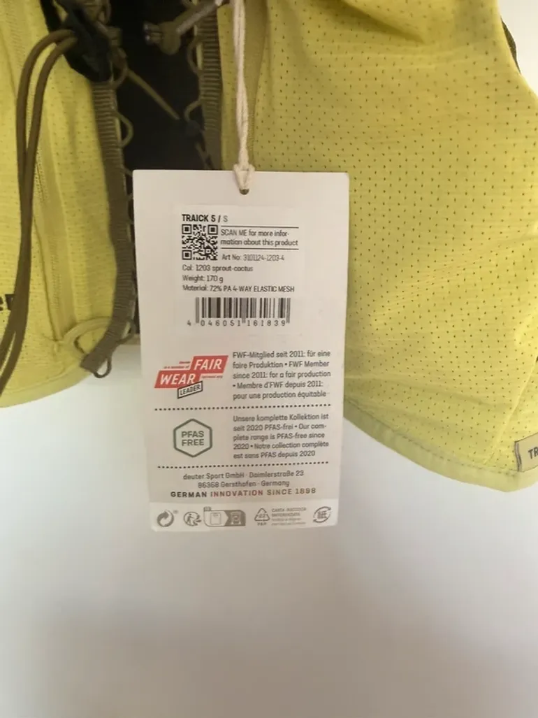 Deuter Laufweste / Laufrucksack bike usato — immagine 3 di 4