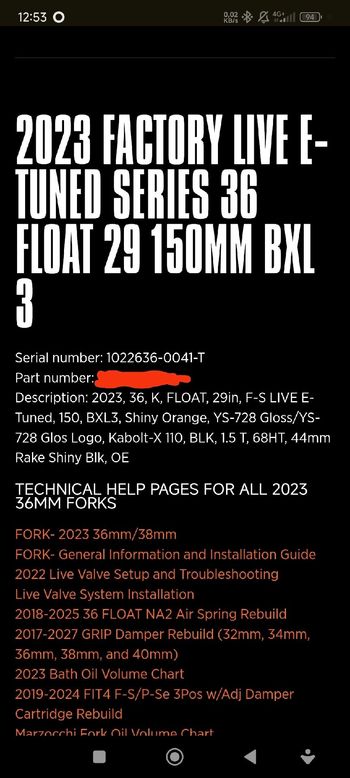 Brugt Fox 36 Live Valve bike — billede 4 af 4