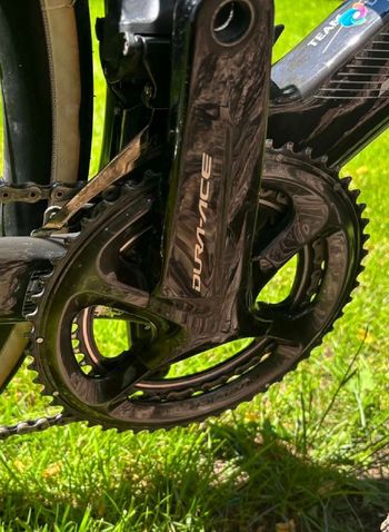Tweedehands Shimano Dura Ace Crankset with Inpeak Powermeter 2026 Drivetrain & Pedals