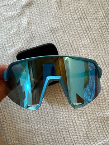 Used 100% S3 HiPER Blue Mirror Cycling Accessories