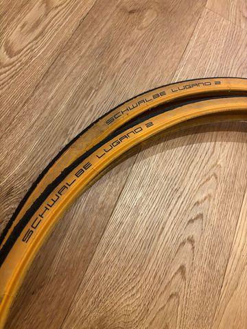 Used Schwalbe Lugano 2 Tires Tyres & Tubes