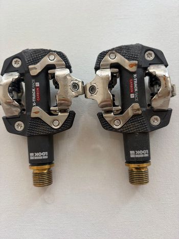 Używany Look X-Track Race Carbon Ti Pedals 2025 Drivetrain & Pedals