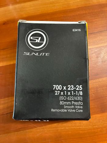 Used Sunlite Cycling Tubes Tyres & Tubes