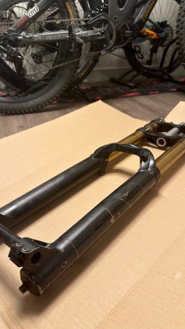 Brugt Fox 40 Factory Kashima Fork 2018 bike — billede 6 af 7