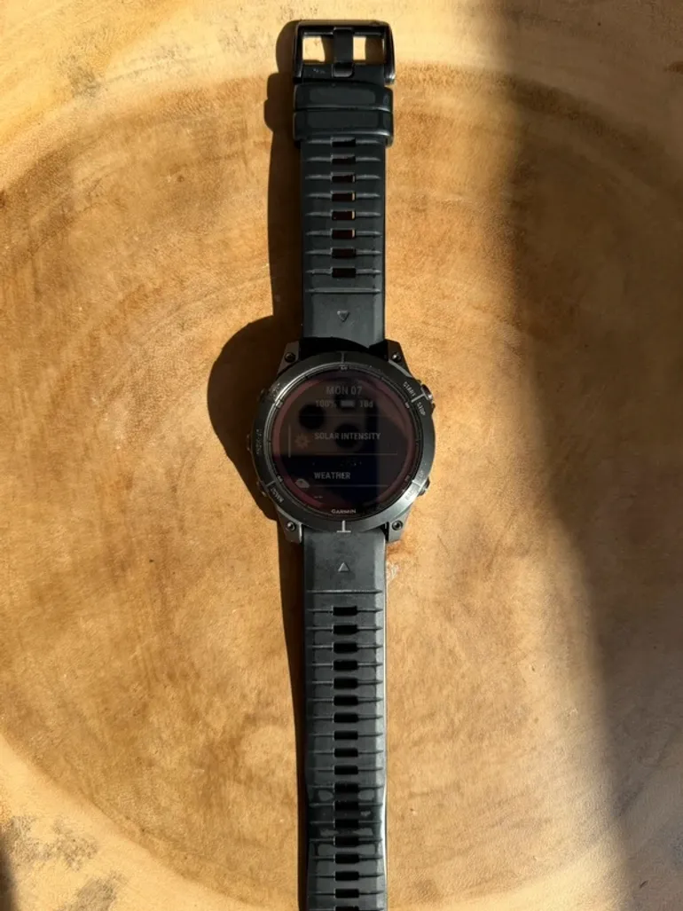 Used Garmin Fenix 7 Pro Sapphire Solar bike — image 3 of 11