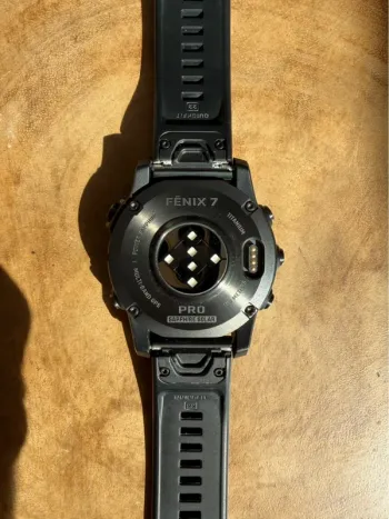Used Garmin Fenix 7 Pro Sapphire Solar bike — image 7 of 11