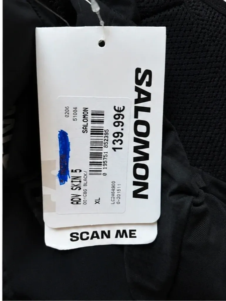 Używany Salomon ADV Skin 5 bike — zdjęcie 3 z 4