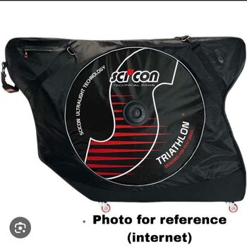 Used Scicon Aerocomfort 3.0 Triathlon Bike Travel Bag 2018 Cycling Accessories