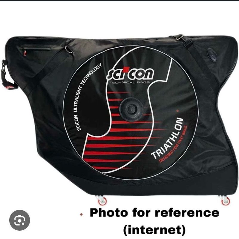 Used Scicon Aerocomfort 3.0 Triathlon Bike Travel Bag 2018 Cycling Accessories