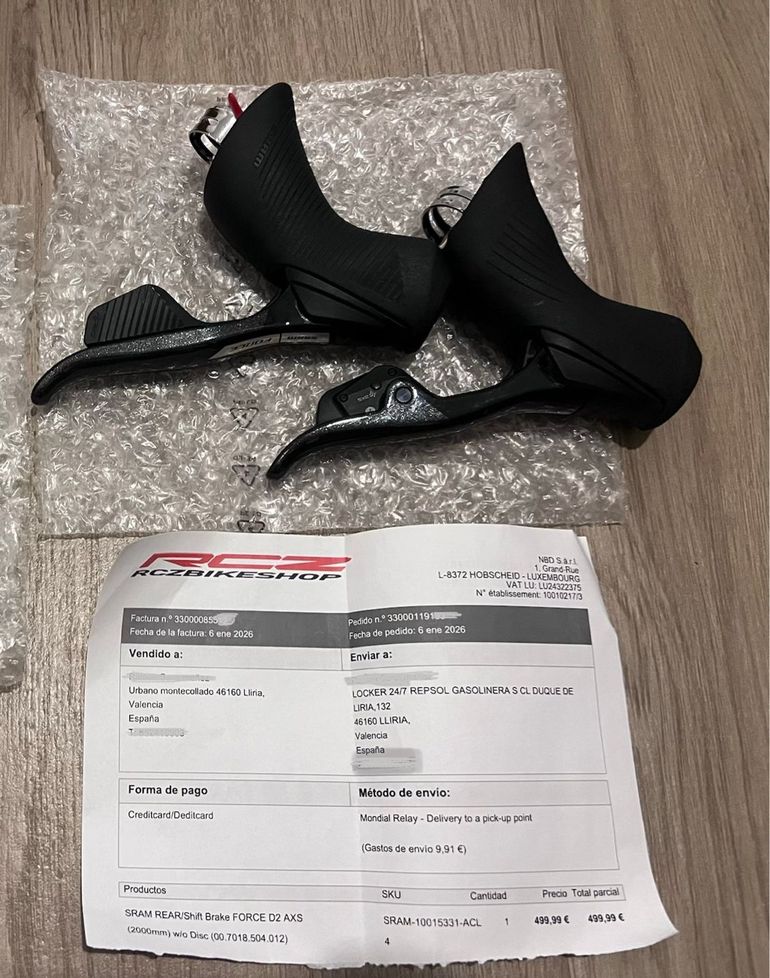 Tweedehands Sram Force AXS D2 Shifter 2025 bike — afbeelding 2 van 7