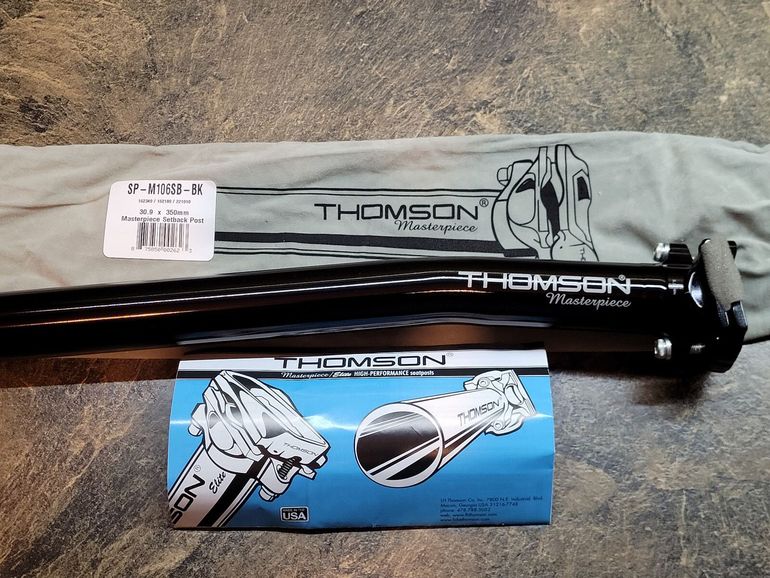 Brugt Thomson Masterpiece Seatpost Layback bike — billede 2 af 5