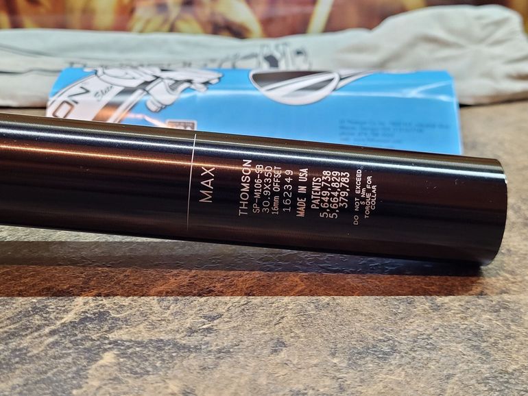 Brugt Thomson Masterpiece Seatpost Layback bike — billede 4 af 5