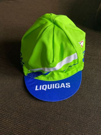 Used Liquigas Vintage Cycling Cap 2010 Cycling Clothing