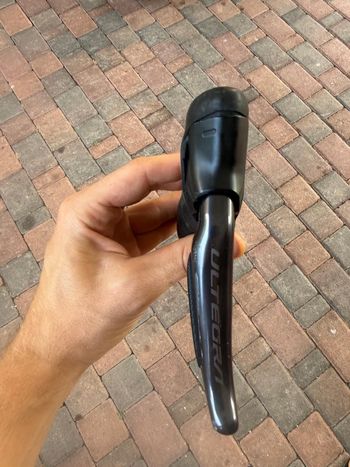 Tweedehands Shimano Ultegra R8100 Di2 2025 Drivetrain & Pedals