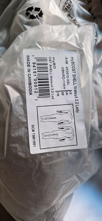 Head my Boost SHELL Wetsuit 3.2 Lady bike usato — immagine 2 di 3