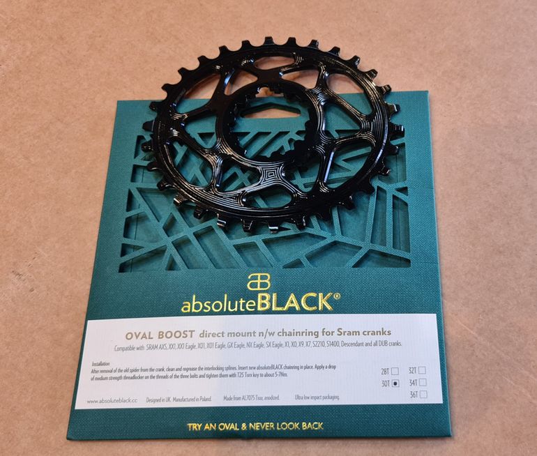 Brugt Absoluteblack Oval Boost Chainring 30 bike — billede 2 af 2