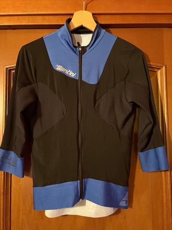 Gebrauchtes Santini Maglia manica corta zip lunga Cycling Clothing