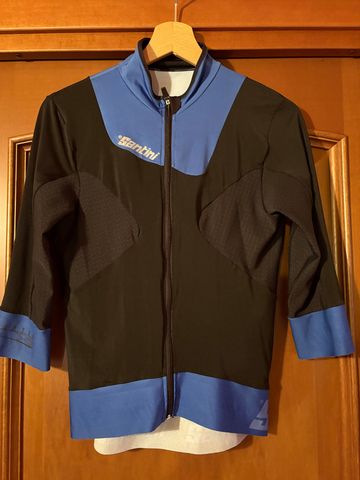 Gebrauchtes Santini Maglia manica corta zip lunga Cycling Clothing