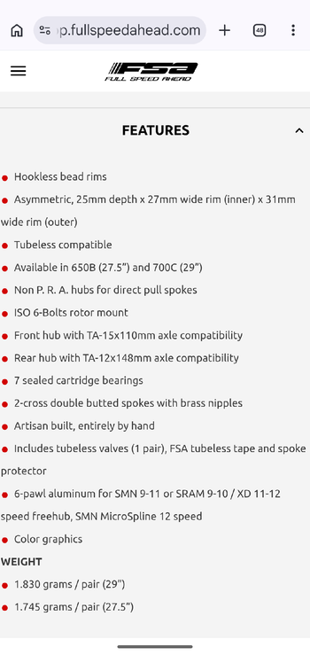 Brugt Fsa Afterburner WideR 29 bike — billede 10 af 10