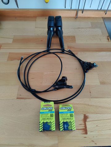 Brugt Sram Rival AXS Shifters 2x12 Drivetrain & Pedals