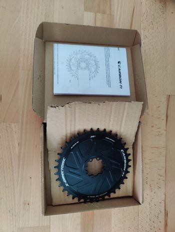 Used Carbon-Ti X-DirectDisc 36T Drivetrain & Pedals