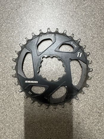 Used Sram 30t Chainring Drivetrain & Pedals