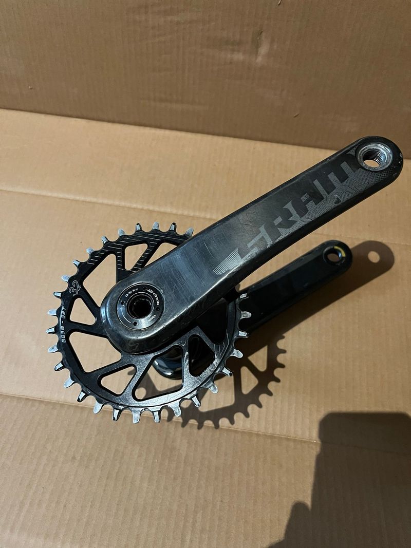 Used Sram x0 Drivetrain & Pedals