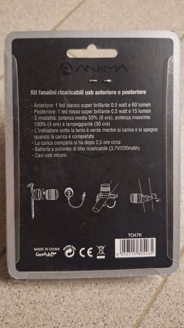 Brugt Animal Anima Light Kit bike — billede 2 af 2