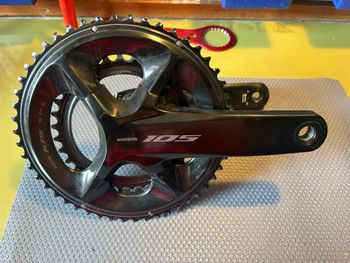 Used Shimano 105 Crankset Drivetrain & Pedals