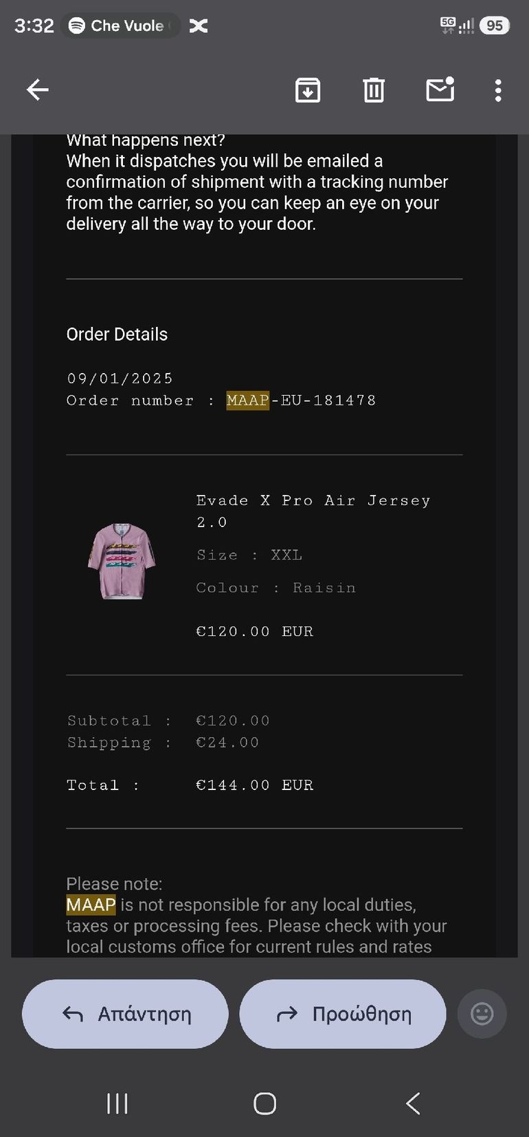 Used MAAP 2 jerseys 2025 bike — image 23 of 23