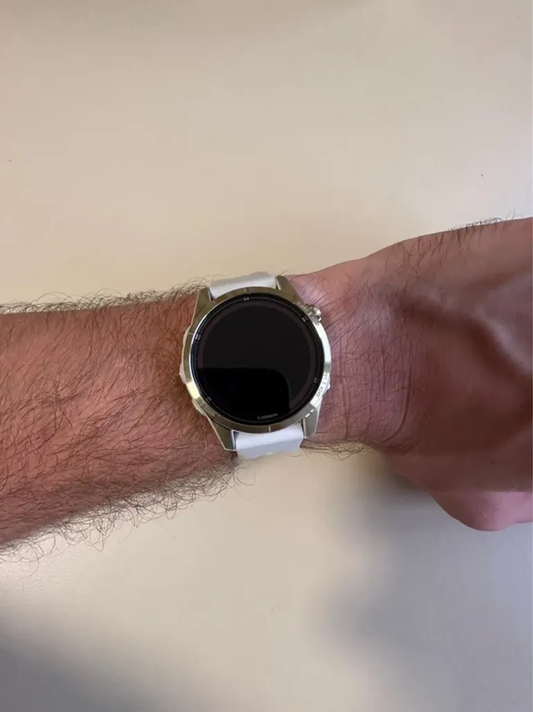 Used Garmin Fenix 7S Pro Sapphire Solar bike — image 5 of 5