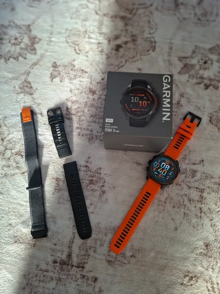 Used Garmin Fenix 8 AMOLED bike — image 6 of 6