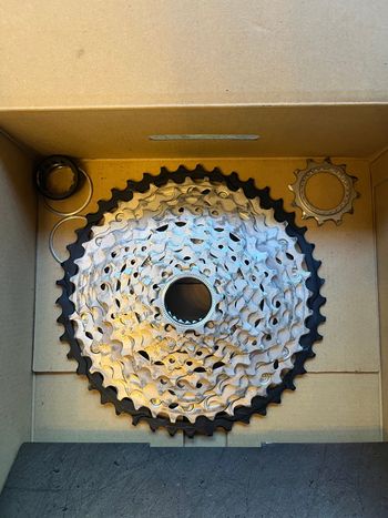 Used Shimano SLX CS-7100 12S Cassette Drivetrain & Pedals