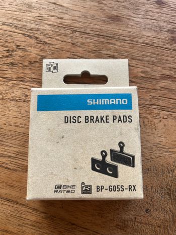 Used Shimano G05S-RX Disc Brake Pads Brakes
