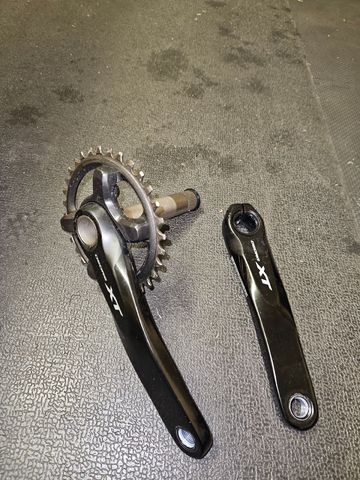 Tweedehands Shimano Deore XT Drivetrain & Pedals