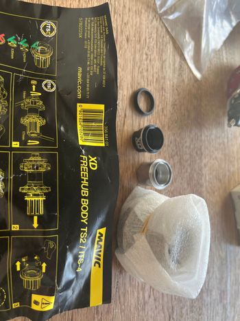 Used Mavic XD TS2/ITS-4 Freehub Body Wheels
