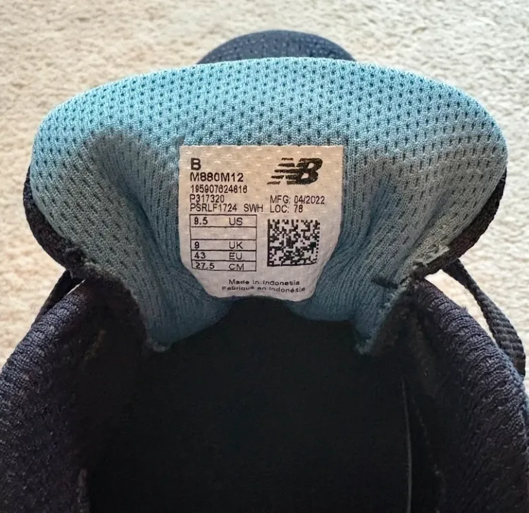 Used New Balance Fresh Foam X 880v12 bike — image 11 of 11