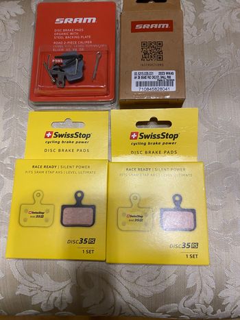 Used Sram Brake Pads Brakes