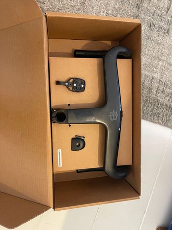 Used Black Inc Integrated Aero Barstem AB02 Cockpit