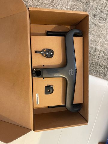 Used Black Inc Integrated Aero Barstem AB02 Cockpit